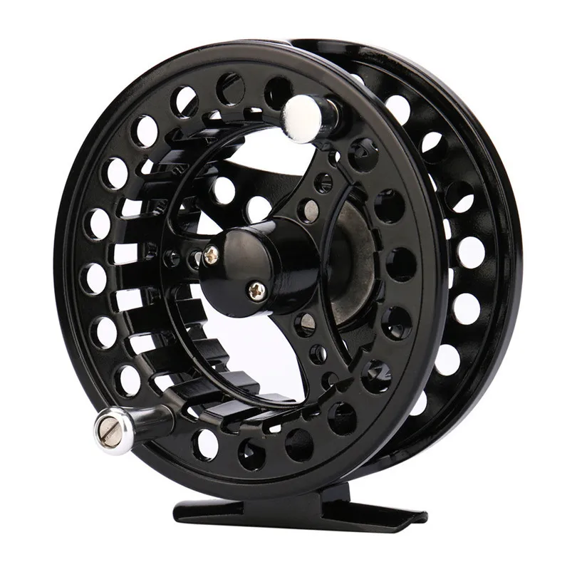 Fly Reel 3/4/5/6/7/8 WT Large Arbor Silver/Black Aluminum Fly Fishing Reel spinning Reel Fishing A30