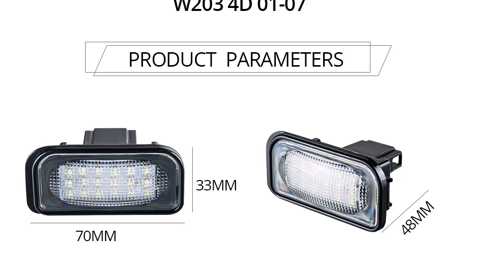 For Benz LED License Plate Lights_03