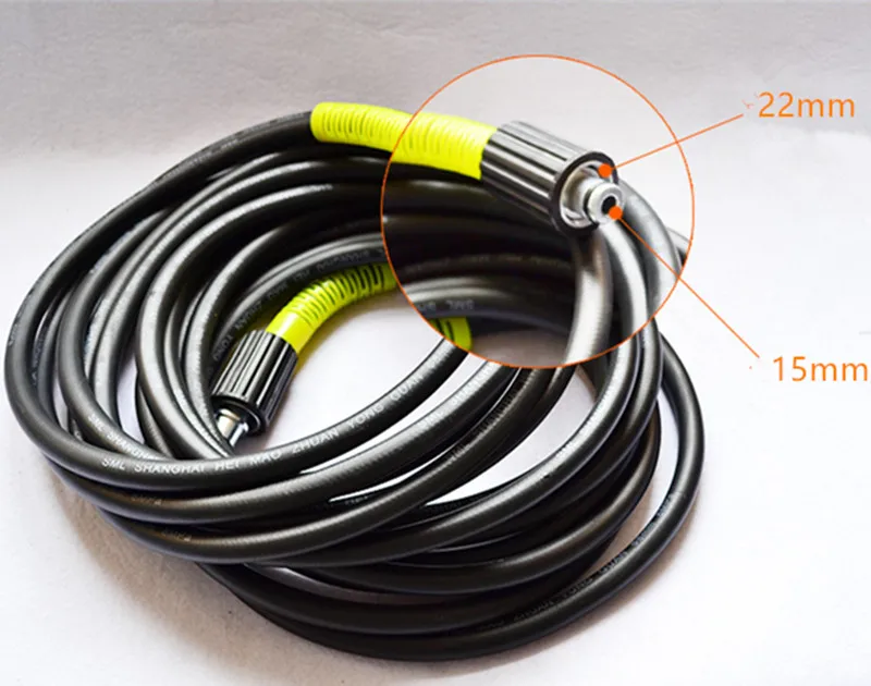 10 м шланг для мойки автомобиля 120bar/1740Psi M22 * 1 5 15 мм автомобильная мойка высокого