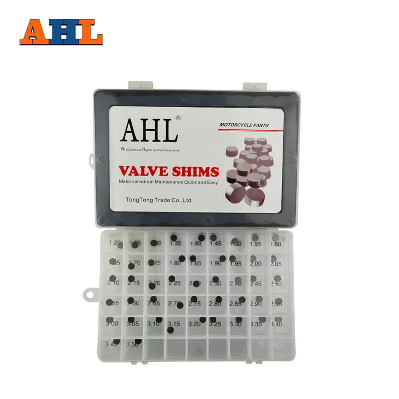 

AHL Adjustable Valve Shim 7.48mm Complete Refill Kits Hotcam For Kawasaki W650 W 650 2000-2001 Z750S 05-06 KLX 300 R KX 250 F