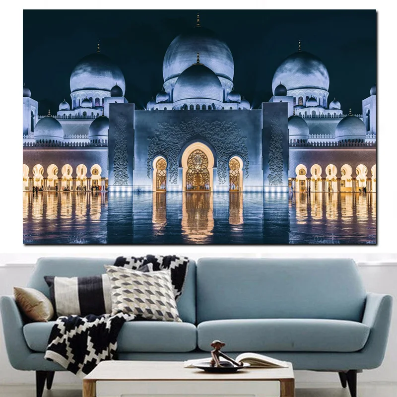 Abu Dhabi Mosque Canvas Art Canvas High Quality Wall Art Decor Home Decoration POSTER or CANVAS READY to Hang Islamic Wall Art Abu Dhabi Mosque Canvas Art Canvas High Quality Wall Art Decor Home Decoration POSTER or CANVAS READY to Hang Islamic Wall Art