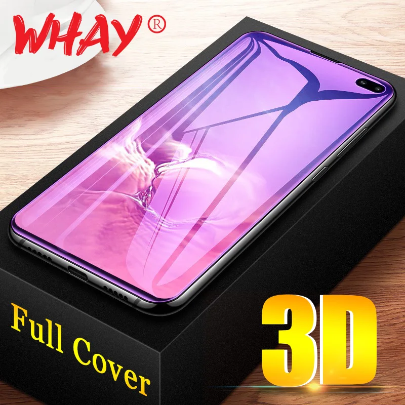 3D закаленное стекло для Samsung Galaxy S10 Lite S8 S9 Plus Защитная пленка экрана S10e Note 8 9 S7 S6 Edge