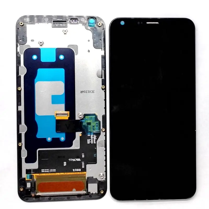 Skup Highbirdfly dla Lg Q6 M700 M700N ekran Lcd wyświetlacz z ekran dotykowy szkło Digitizer z ramki montażowej z jedną kartą Sim wersja