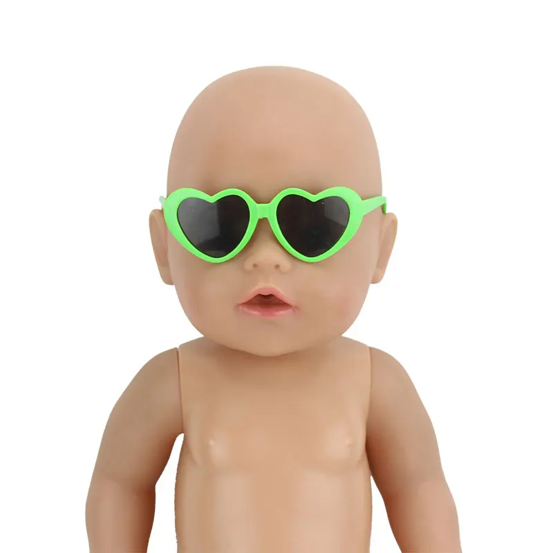 Новые очки подходят для кукол 43 см Детские аксессуары Reborn - Цвет: 03