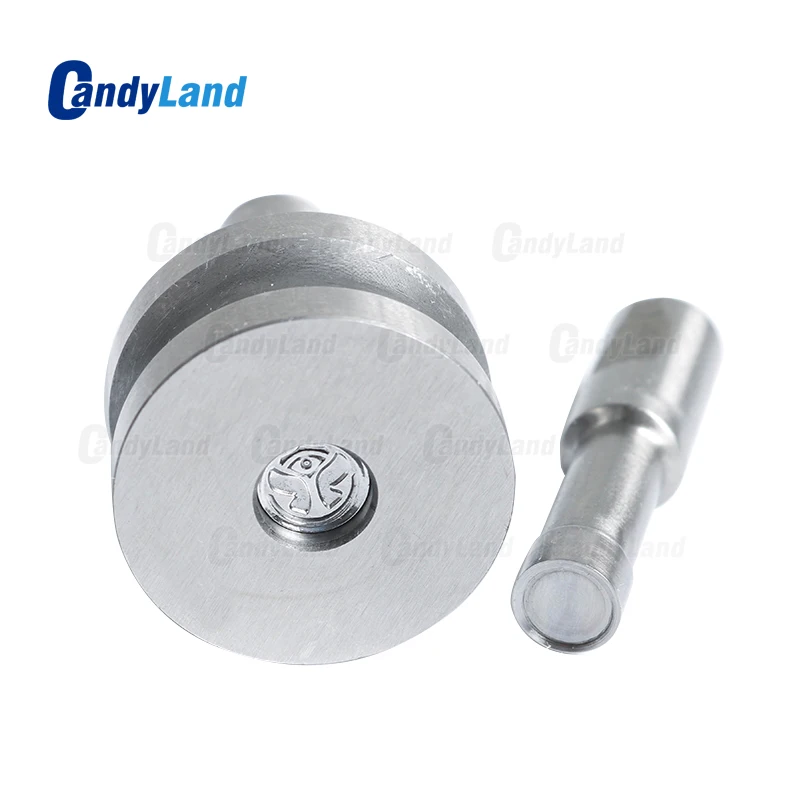 

CandyLand Flower Milk Tablet Die 3D Punch Press Mold Candy Punching Die Custom Logo Calcium Tablet Punch Die For TDP5 Machine
