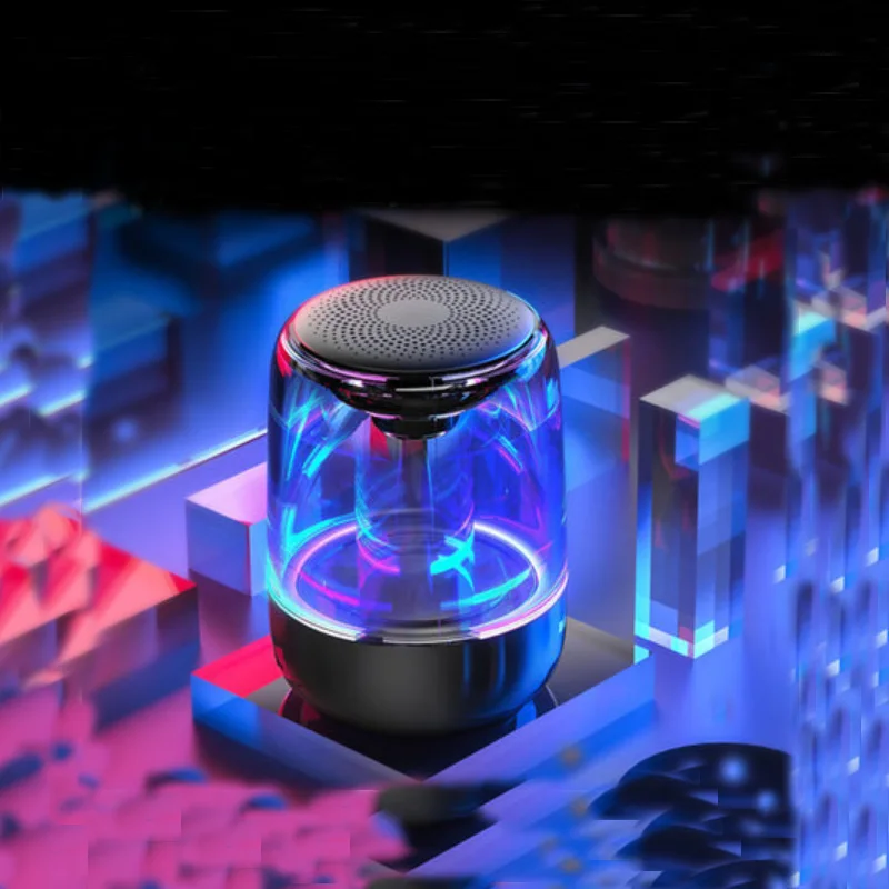 

C7 mini Bluetooth/Wireless Speaker with colorful lights outdoor portable speaker/audio support TF, aux