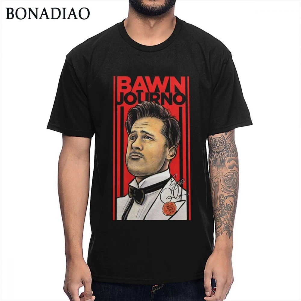 

Inglourious Basterds Brad Pitt Quotes T Shirt Popular Bawnjourno A Tribute To Enzo Goralami T-shirt Fashion Man's Camiseta