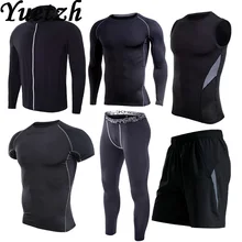 Спортивный костюм для мужчин, спортивная одежда для бега, спортзала, фитнеса, тренировочный костюм, одежда для альпинизма, пешего туризма, спорта на открытом воздухе