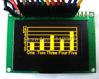 

1.55 inch 8bit SPI I2C 20PIN Yellow OLED LCD Module SSD1305 Drive IC 128*64