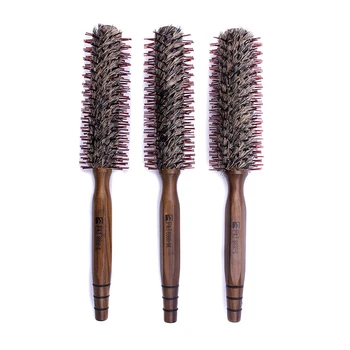 

3pcs/set 3 Sizes Bristle & Reverse Artificial Fiber Hair Roller Combs Salon Curling Antistatic Hairbrush For Hairdresser 1320