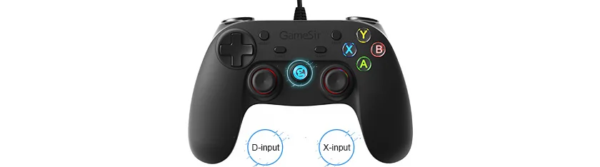 GameSir G3W oystick Мобильный USB проводной геймпад игровой контроллер для смартфонов планшетных ПК с индивидуальным держателем