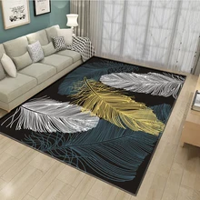 1600*2300 мм скандинавский стиль 3D 6 мм Печать геометрический Коврик для гостиной кухни нескользящий коврик для спальни коврик для обучения Свадебные украшения