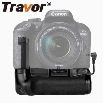 

Travor vertical battery grip holder For Canon EOS 800D/Rebel T7i/77D/Kiss X9i DSLR camera work with one or two LP-E17 battery