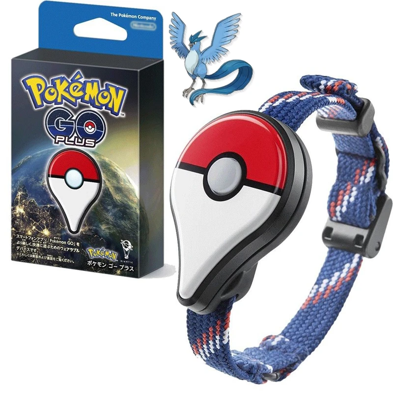2017 Original Pokemon Bracelet Pokemon Go Plus Glowing LED Bluetooth bracelet pokemon go plus Smart Wrist