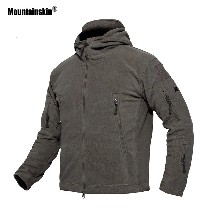 Mountainskin Men 's Winter Fleece Jackets Military Outdoor Sport Warm Windbreaker Hiking Skiing Trekking Fishing Coats VA280 Mountainskin Men 's Winter Fleece Jackets Military Outdoor Sport Warm Windbreaker Hiking Skiing Trekking Fishing Coats VA280