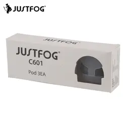 6 шт./партия оригинальный картридж JUSTFOG C601 Pod 1.6ohm катушка встроенный 1,7 мл емкость бака для электронных сигарет комплект JUSTFOG C601
