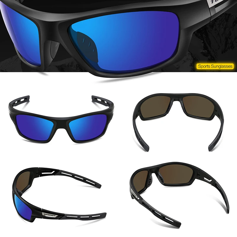 TOREGE, поляризационные спортивные солнцезащитные очки для мужчин и женщин, для езды на велосипеде, бега, вождения, рыбалки, гольфа, бейсбола, очки TR90 для езды на велосипеде