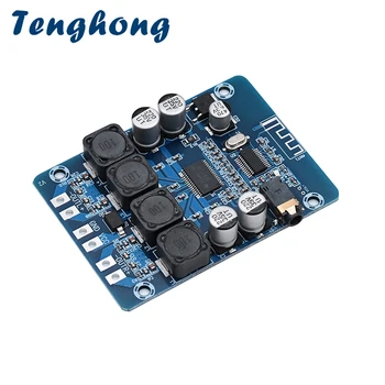 

Tenghong Bluetooth Digital Power Amplifier Board TPA3118 45W*2 Stereo Audio Amplifiers Module DC12-28V Home Theater Amplificador