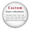 Personalized Photo Custom pictures DIY 6mm/8mm/12mm/14mm/16mm/18mm/20mm/25mm/30mm glass cabochons send the picture what you want ► Photo 1/4