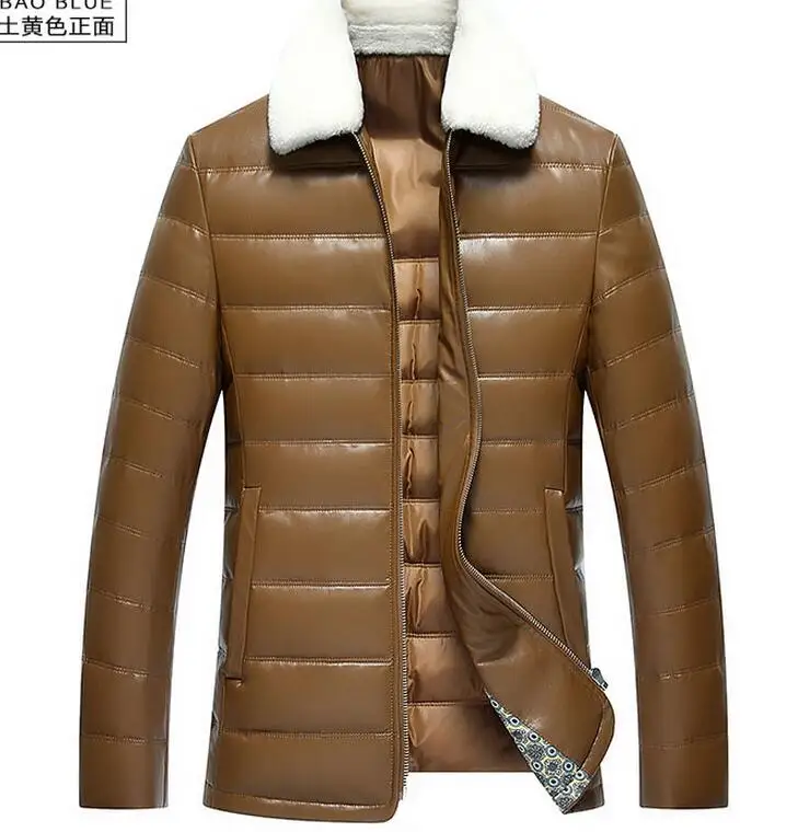 M 3XL мужская шуба из меха норки с воротником овчины зима 2019|men mink fur coat|mink coat mencoat man