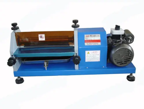 Top Brand New 27cm Automatic Gluing Machine Glue Coating For Paper, Leather 220V H#