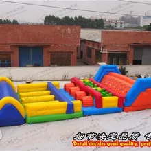 Популярный товар зверь надувные препятствия/Оборудование для полосы препятствий