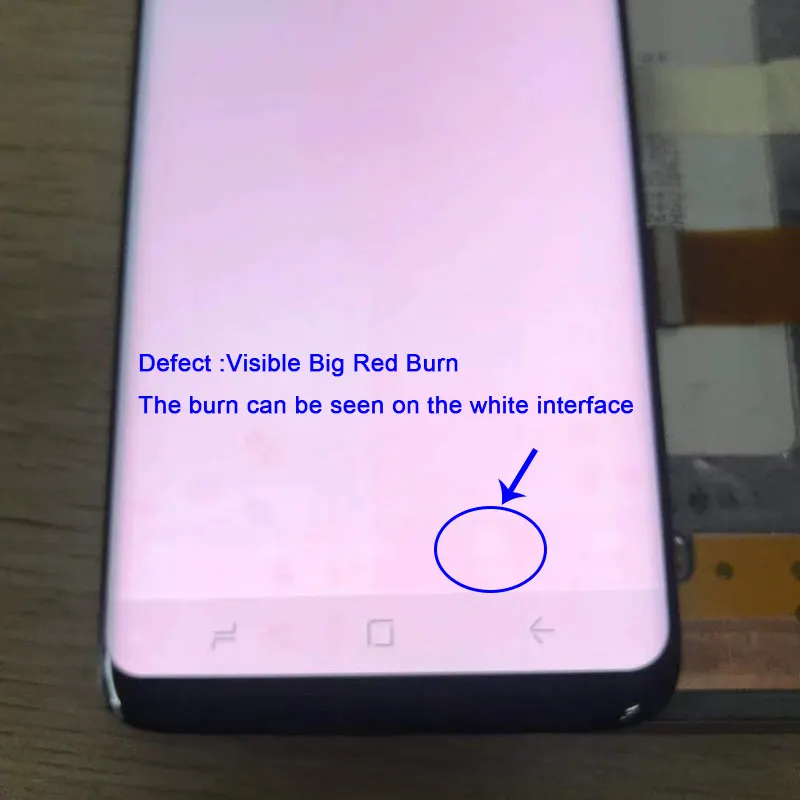 AMOLED S8 ЖК дисплей с рамкой для SAMSUNG Galaxy G950 G950F и сенсорный экран дигитайзер + Видимый