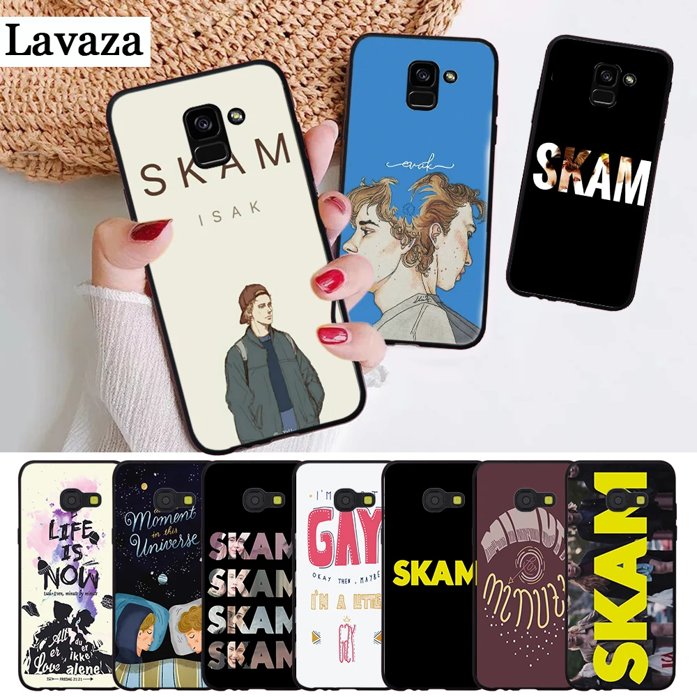 

Lavaza Norwegian Tv Skam Fashion Silicone Case for Samsung A3 A5 A6 Plus A7 A8 A9 A10 A30 A40 A50 A70 J6 A10S A30S A50S