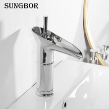 Modern Chrome Bath Basin Faucet Brass Faucet Sink Mixer Tap Vanity Hot Cold Water Bathroom Faucets Deck Mounted Torneira AL-7130 Modern Chrome Bath Basin Faucet Brass Faucet Sink Mixer Tap Vanity Hot Cold Water Bathroom Faucets Deck Mounted Torneira AL-7130