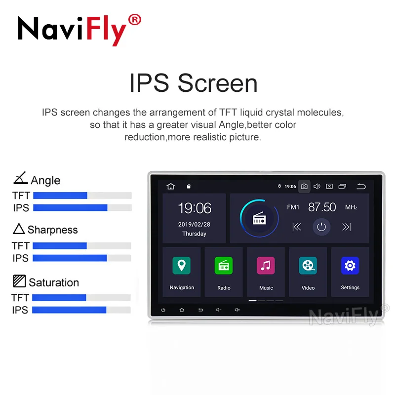 Excellent NaviFly 10.1" IPS Active screen DSP 2 din Car multimedia player Android 9.0 universal Car dvd radio gps for Nissan/Toyota/Kia 3 Excellent NaviFly 10.1" IPS Active screen DSP 2 din Car multimedia player Android 9.0 universal Car dvd radio gps for Nissan/Toyota/Kia 3