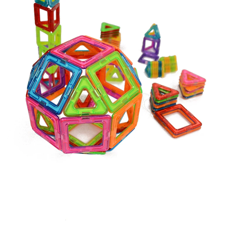 50 pcs Magnetic Constructor DIY Magnetic Blocks Children Toys Educational Blocks Set Funny Magnetic Building Models (16)