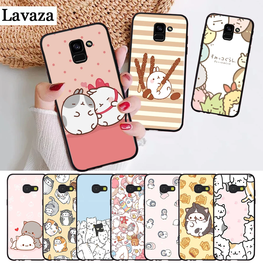 

Lavaza Kawaii Animal Silicone Case for Samsung A3 A5 2016 2017 A6 Plus 2018 A7 A8 A9 A10 A30 A40 A50 A70 J6