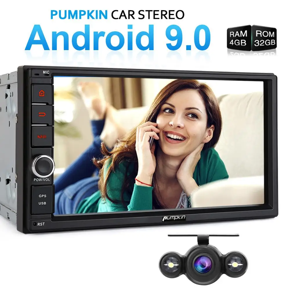Sale Pumpkin Octa Core RAM 4G ROM 32G 2 Din7"Android 9.0 Universal Car Stereo Fast Boot Radio WiFi GPS Navigation Audio Player NO DVD 0 Sale Pumpkin Octa Core RAM 4G ROM 32G 2 Din7"Android 9.0 Universal Car Stereo Fast Boot Radio WiFi GPS Navigation Audio Player NO DVD 0