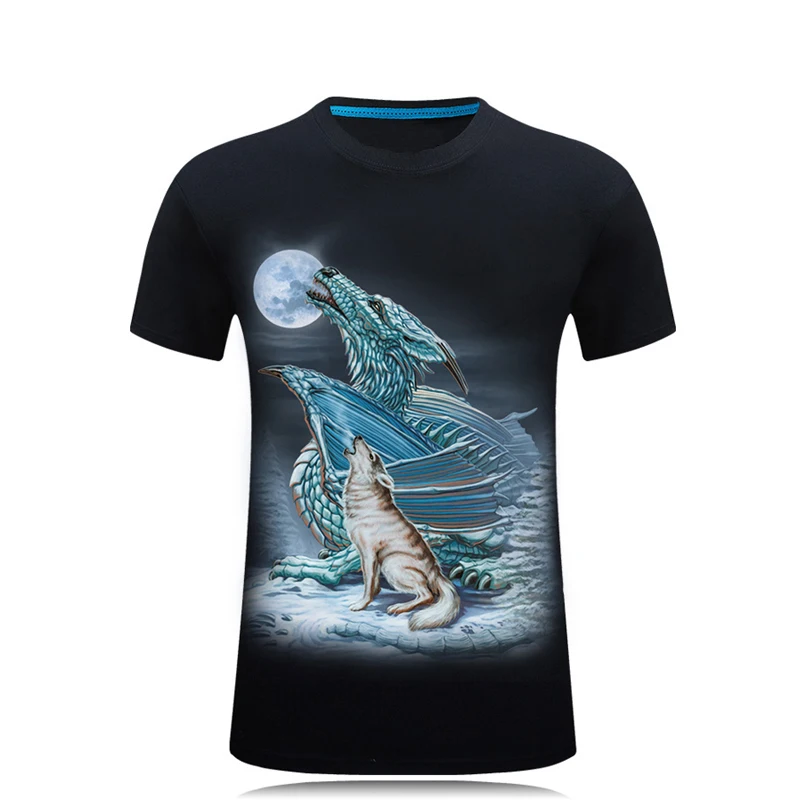 

2019 Summer Latest High quality t-shirts Men's Compression Shirt Fitness 3D t-shirt O-Neck short sleeve Crossfit Man Black Tops