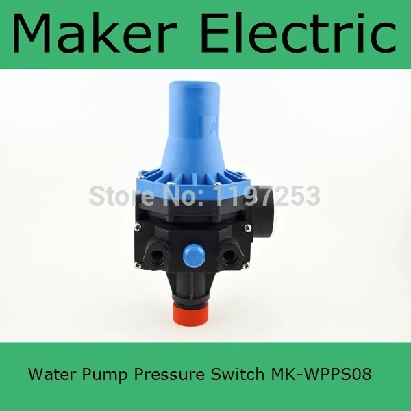 Adjusting Water Pump Pressure Switch MK WPPS08 China Factory