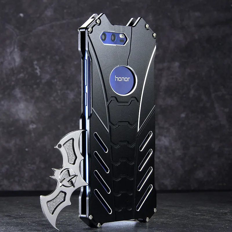 

For Huawei Honor 9 v9 v10 Case Luxury Aluminum Metal bumper Frame Armor Shockproof Phone Case Cover