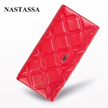 Genuine Leather Women Wallets Lady Purse Long Elegant Wallet Fashion Female Women’s Clutch With Card Holder