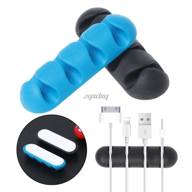 

Cable Reel Organizer Desktop Clip Cord Management Headphone Charger Wire Holder Drop Ship Electronics Stocks