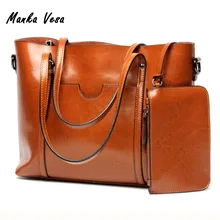 De las mujeres de Asas Casual Bolso de Cuero Genuino Bolso de La Manera de La Vendimia Gran Bolso de Compras de Diseño Crossbody Bolsas Bolso Grande Hembra