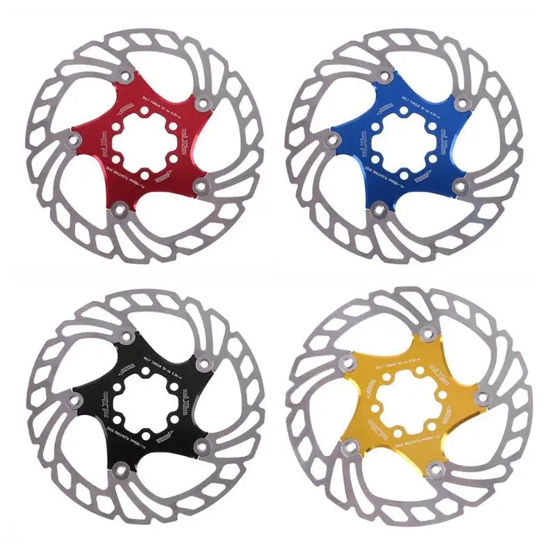 

160mm/6in MTB Mountain Bike Hydraulic Disc Brake Floating Rotor Bicycle Parts Automatic Correction Cycling Accessories