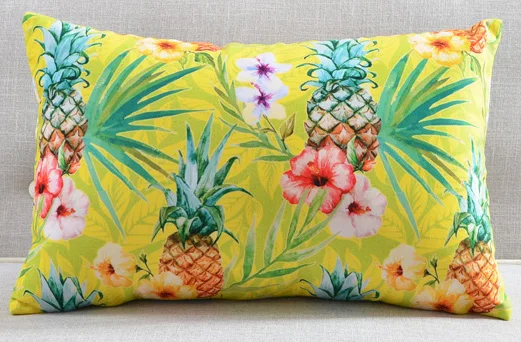 Чехол с рисунком фламинго тропических джунглей ярких цветов|velvet pillow case|cushion