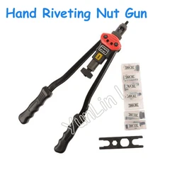 Hand Riveting Nut Gun M3-M12 Strong Type Pull Rivet Nut Riveting Gun Double Riveting Gun BT607