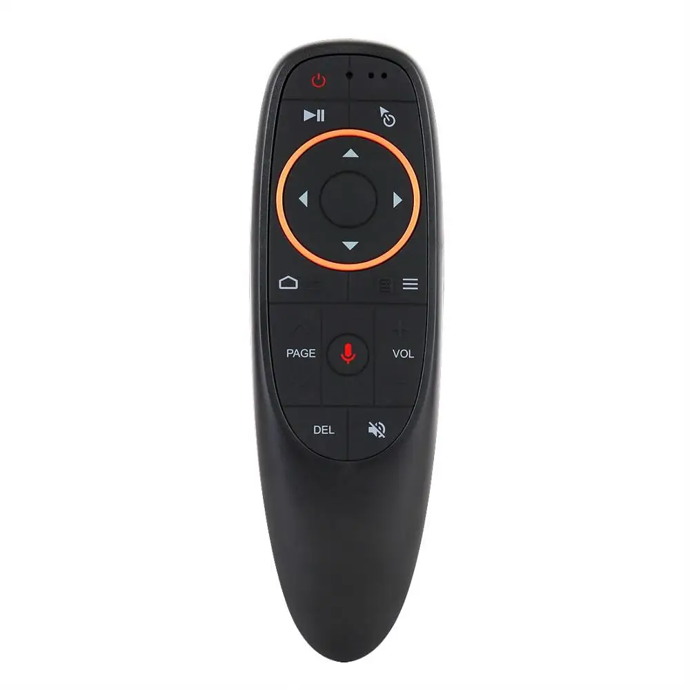 

G10 Voice Remote Control 2.4G Wireless Gyroscope Air FLY Mouse MIC IR Learning for Android tv box T9 H96 MECOOL XIAOMI