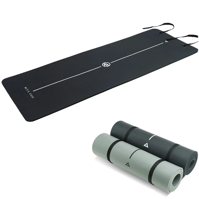 10mm Natural Yoga Mats for Men And Women Training Fitness Mats with