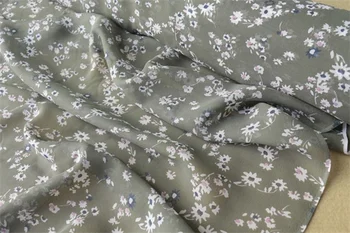 

12mumi Printed floral georgette fabric silk garment garment clothing fabric BH2036