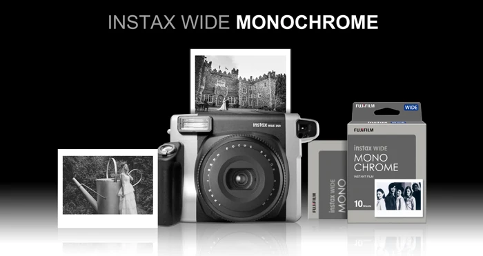 Для Fujifilm Instax WIDE монохромная моно мгновенная фотография 60 пленка для Fuji Instax WIDE 100 210 300 мгновенная камера