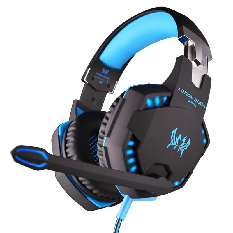 Professional Gaming Headset PC Game Headphone With Vibration Led Light