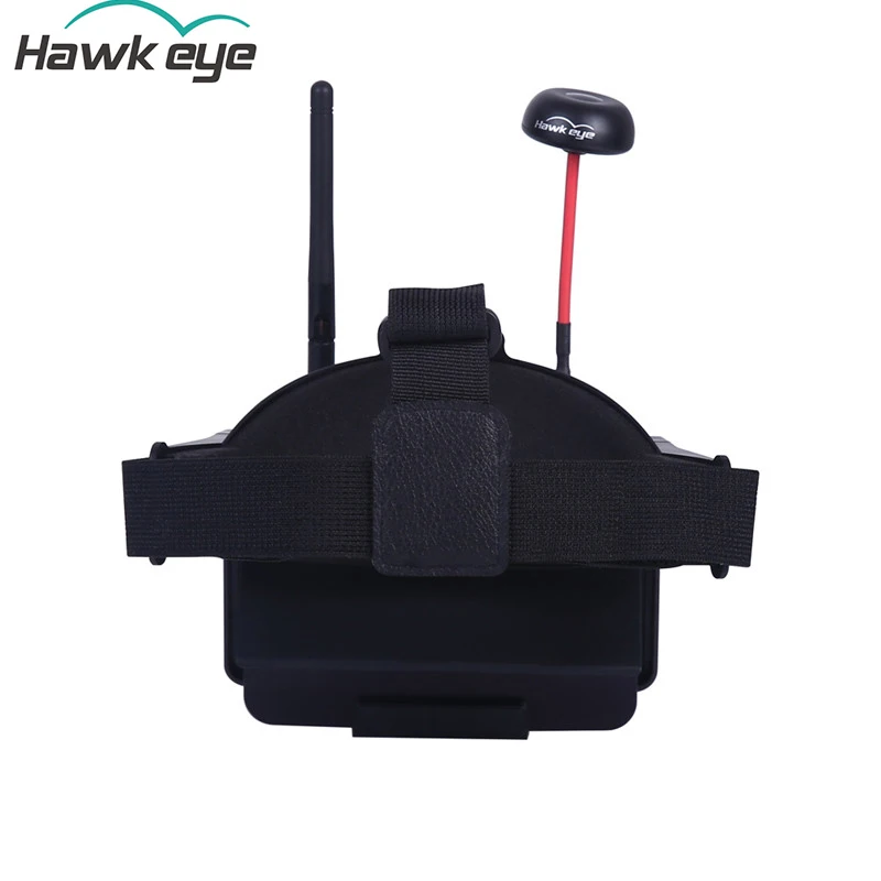 

Hawkeye Little Pilot VR All-in-one 5 Inches True Diversity FPV Monitor 5.8G 48CH Dual Receiver Foldable FPV Goggles for RC Drone