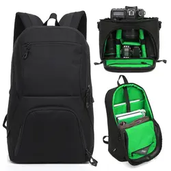 HUWANG 2 в 1 Водонепроницаемый Anti-theft двойной плечи рюкзак + противоударный Камера сумка Спорт на открытом воздухе SLR Камера мягкая сумка