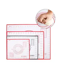 Mat Baking-Accessories-Tools Rolling-Dough-Pad Oven Patisserie Non-Stick Large Silicone Mat Baking-Accessories-Tools Rolling-Dough-Pad Oven Patisserie Non-Stick Large Silicone